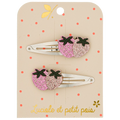 Barrettes Strawbie les fraises - Luciole et Petit Pois