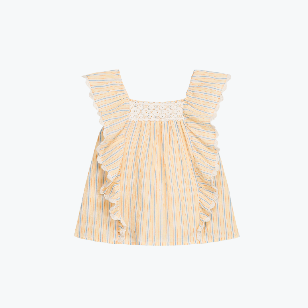 Blouse rayure jaune Gia - Louise Misha