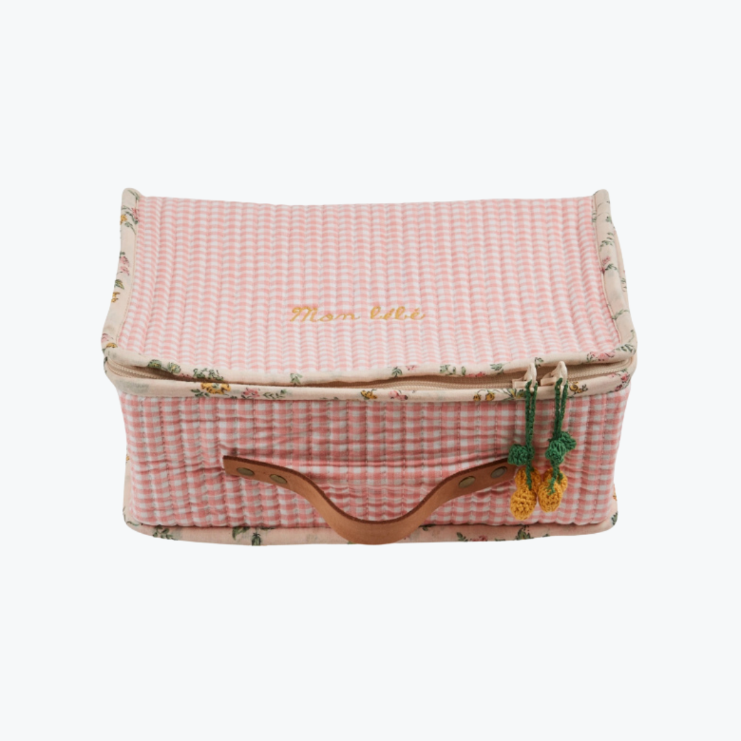 Valise vichy - Emile et Ida