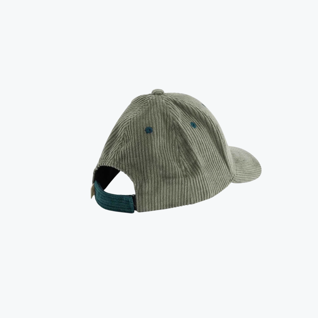 Casquette Velours Amour Fou - Vert - Chamaye