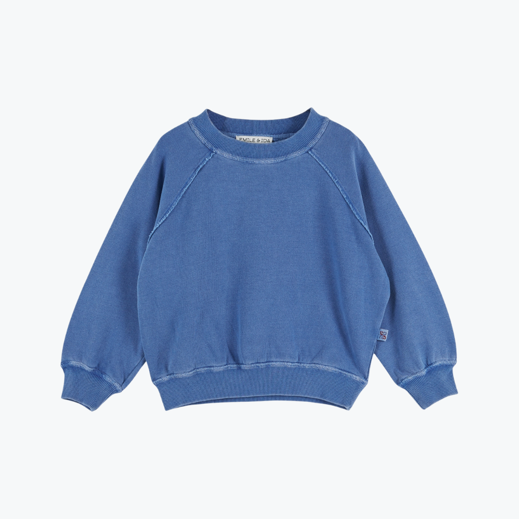 Sweat bleu Libellule - Emile et Ida