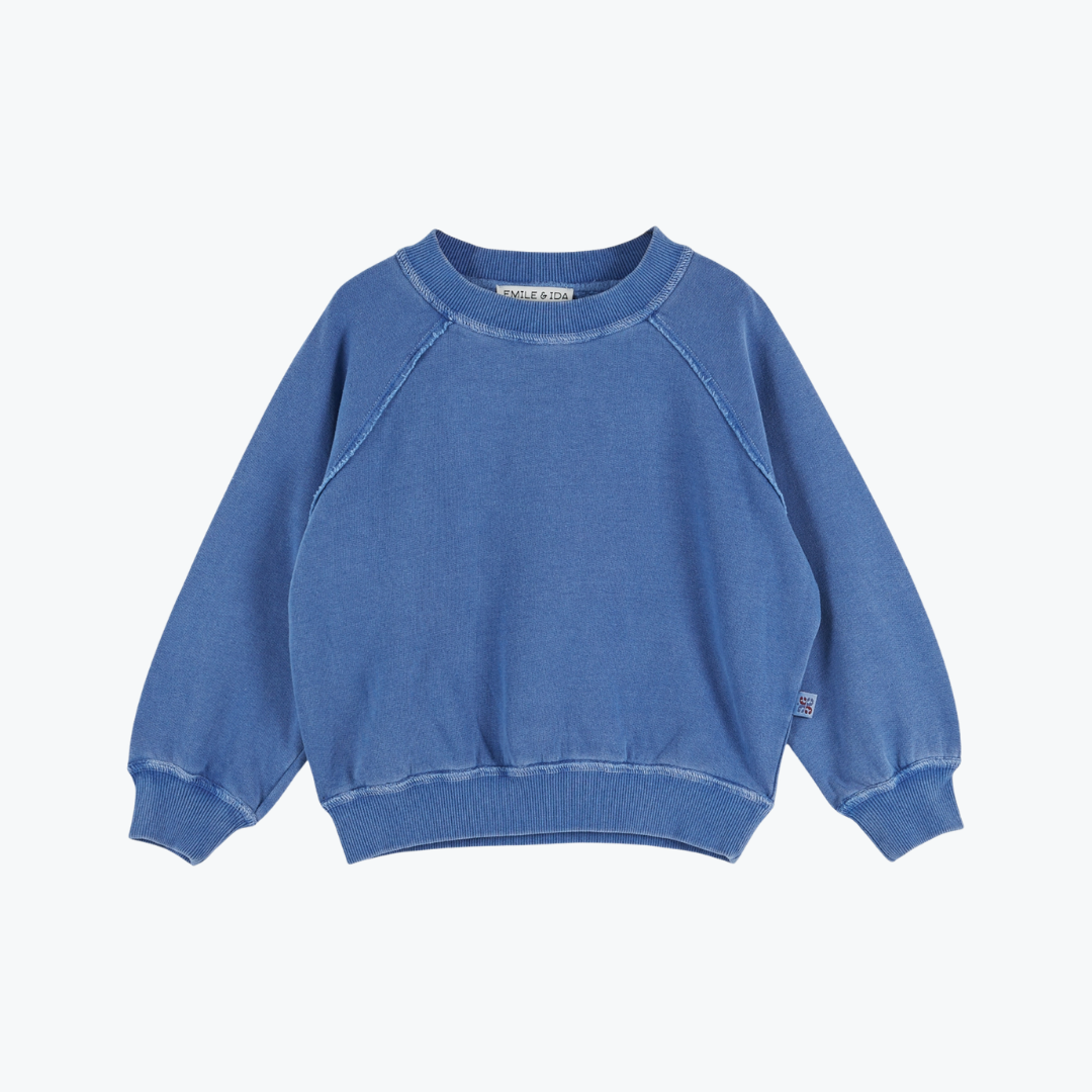 Sweat bleu Libellule - Emile et Ida