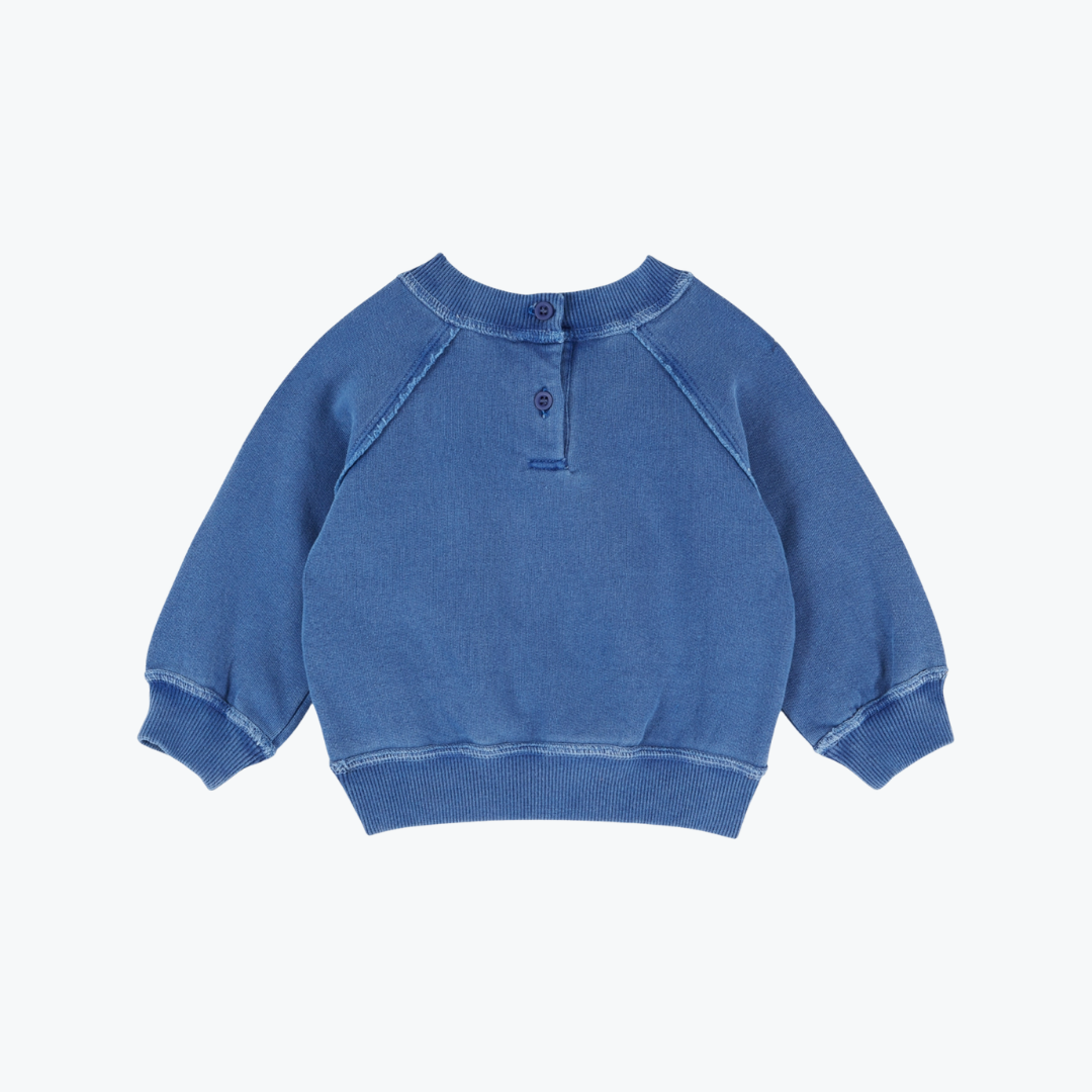 Sweat bleu Libellule - Emile et Ida