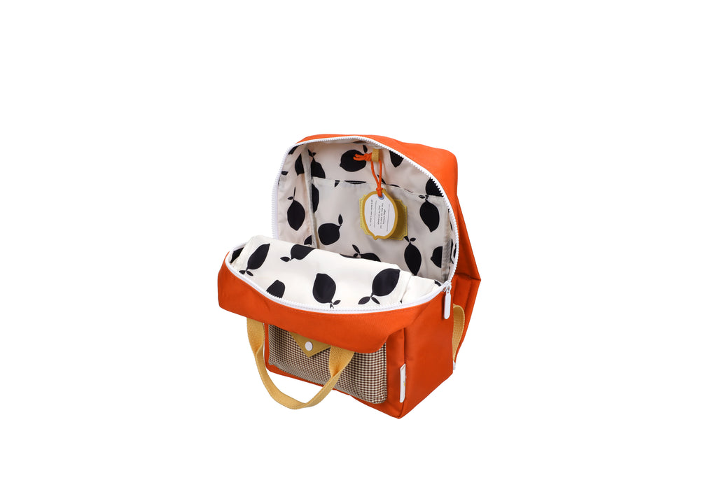 Sac à dos moyen  Campfire orange - Sticky Lemon