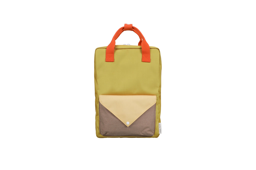 Sac à dos large Bookworm green - Sticky Lemon