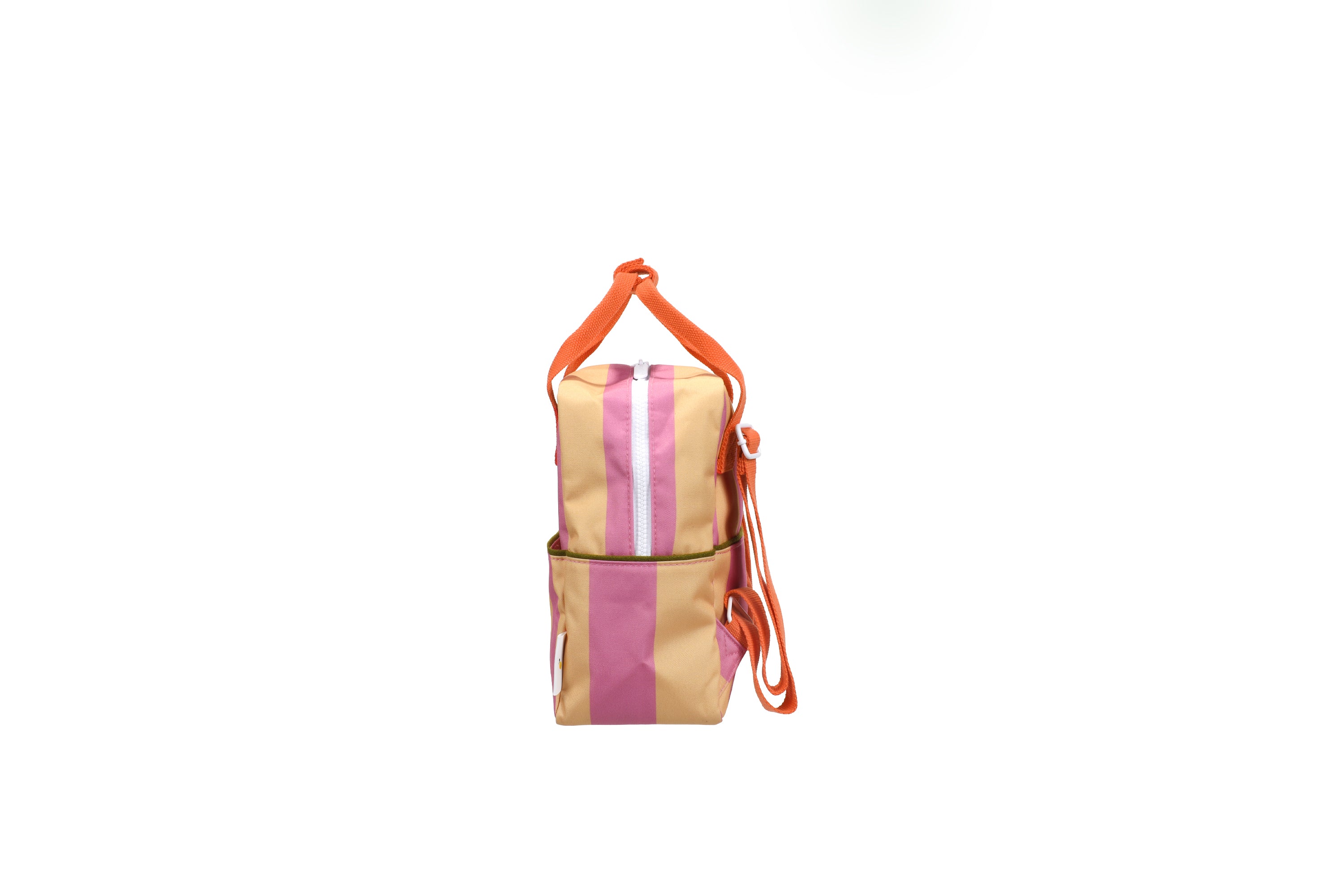 Sac à dos petit rayures Rosebay pink et apple juice - Sticky Lemon