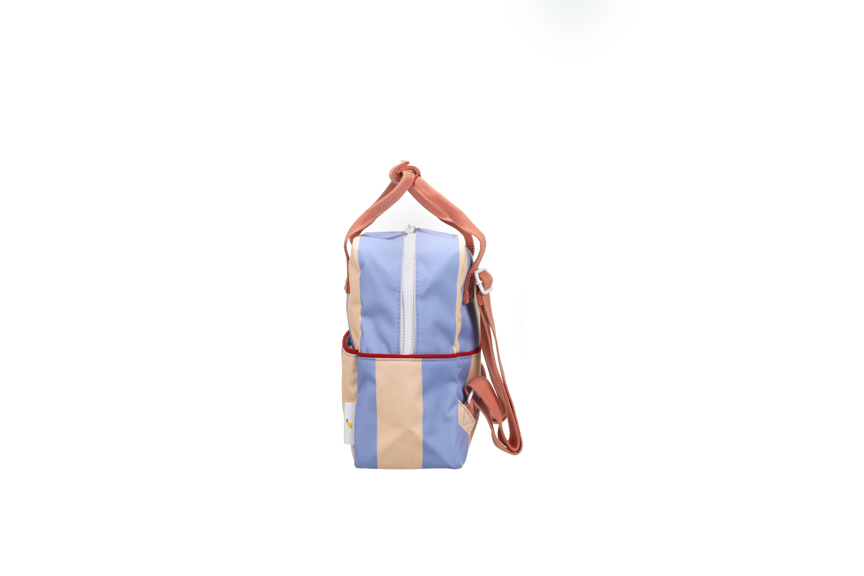 Sac à dos petit rayures Cloud blue et Twiggy beige - Sticky Lemon