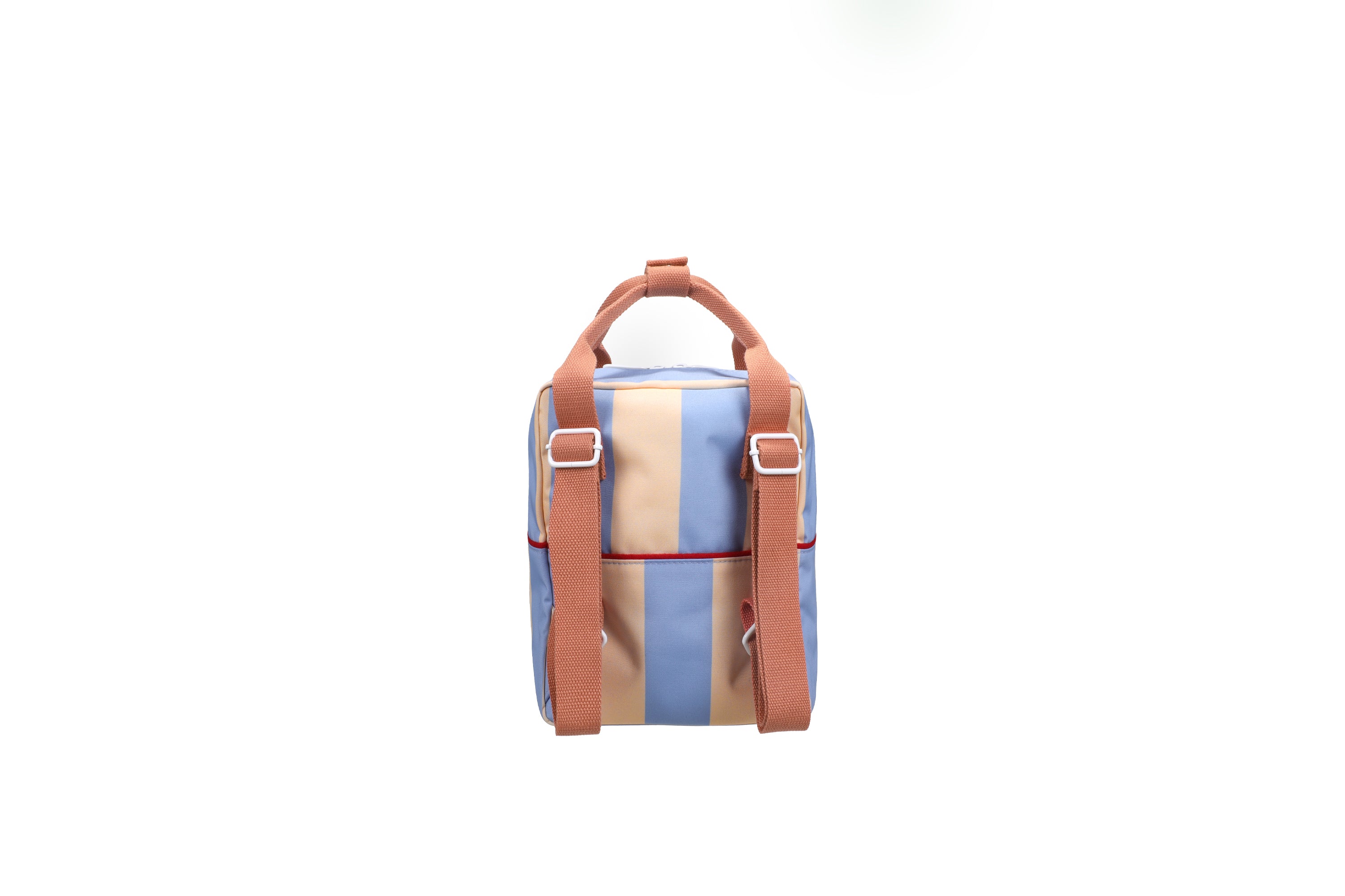 Sac à dos petit rayures Cloud blue et Twiggy beige - Sticky Lemon