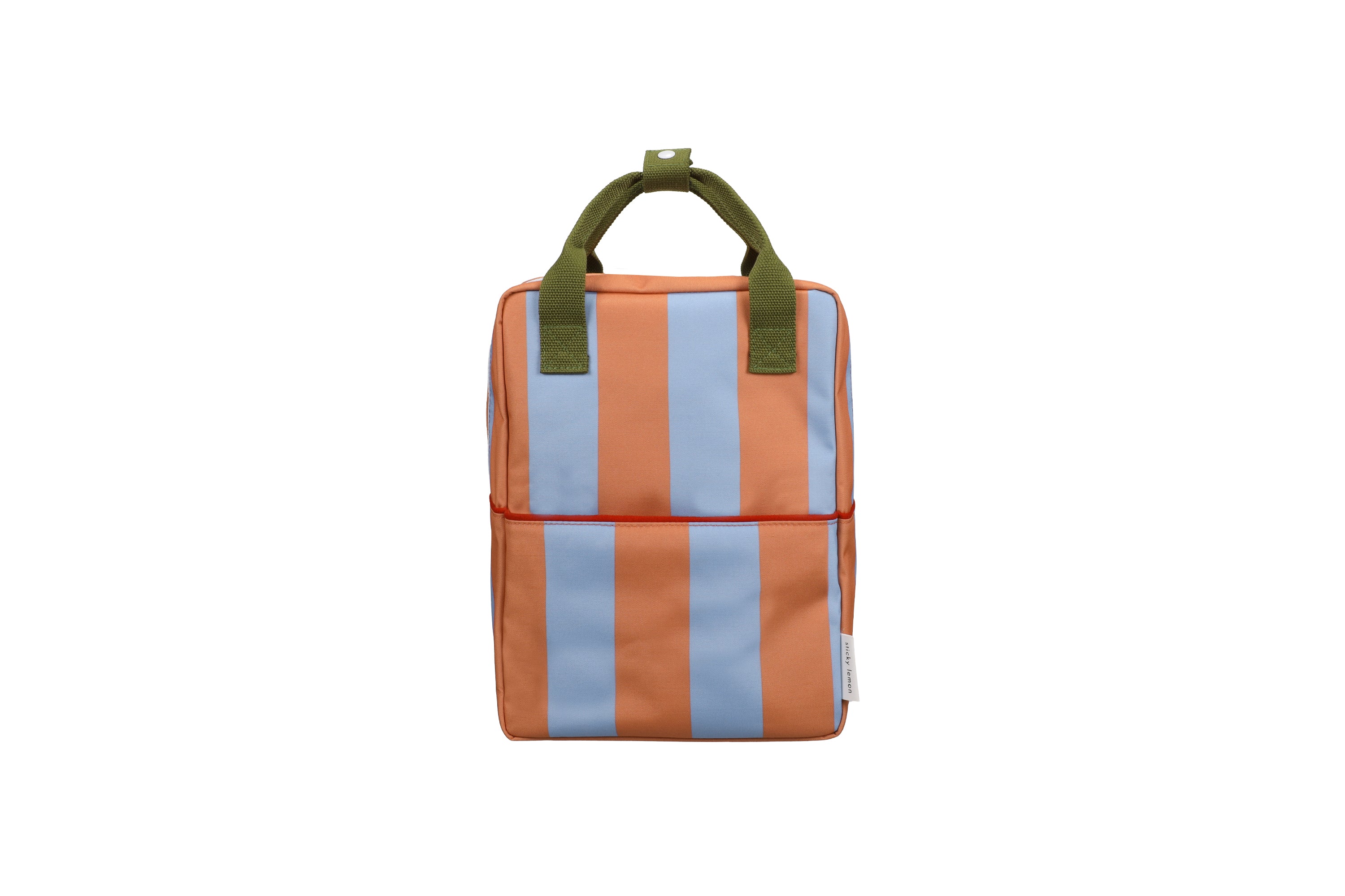 Sac à dos moyen rayures Cloud blue et Maple whirl - Sticky Lemon