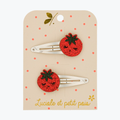 Barrettes Tomi la tomate - Luciole et Petit Pois