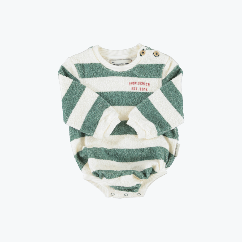 Combinaison marinière verte - Piupiuchick