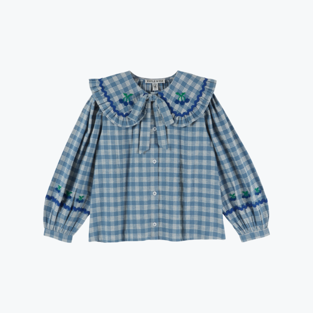 Blouse carreaux celestine - Emile et Ida