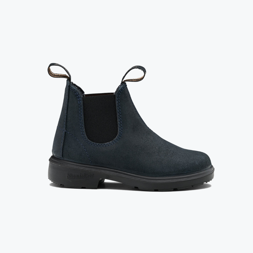 Boots Chelsea - Suede Navy - Blundstone