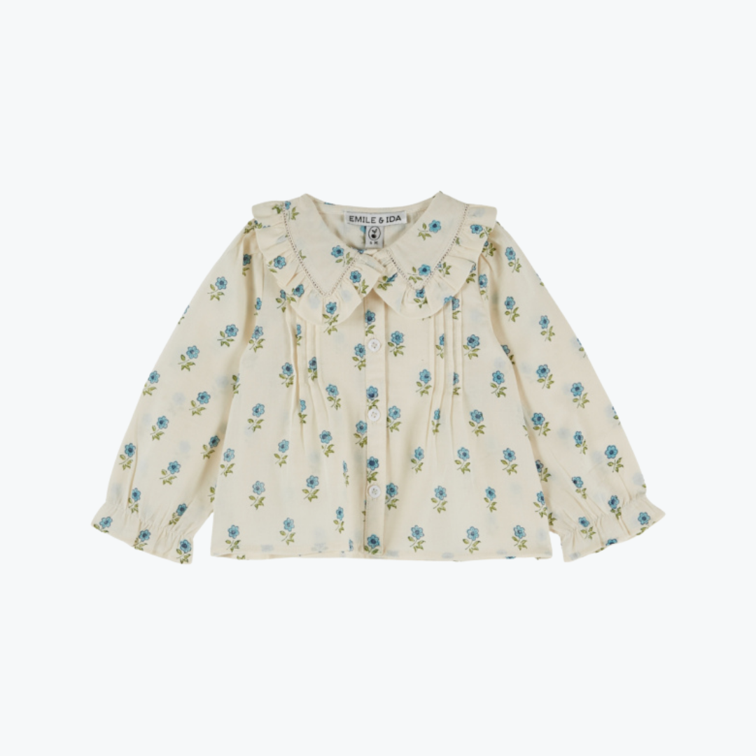 Blouse fleurs Scarlet - Emile et Ida