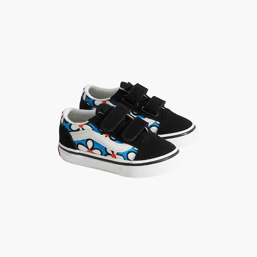 Old Skool fleurs bleues - Vans