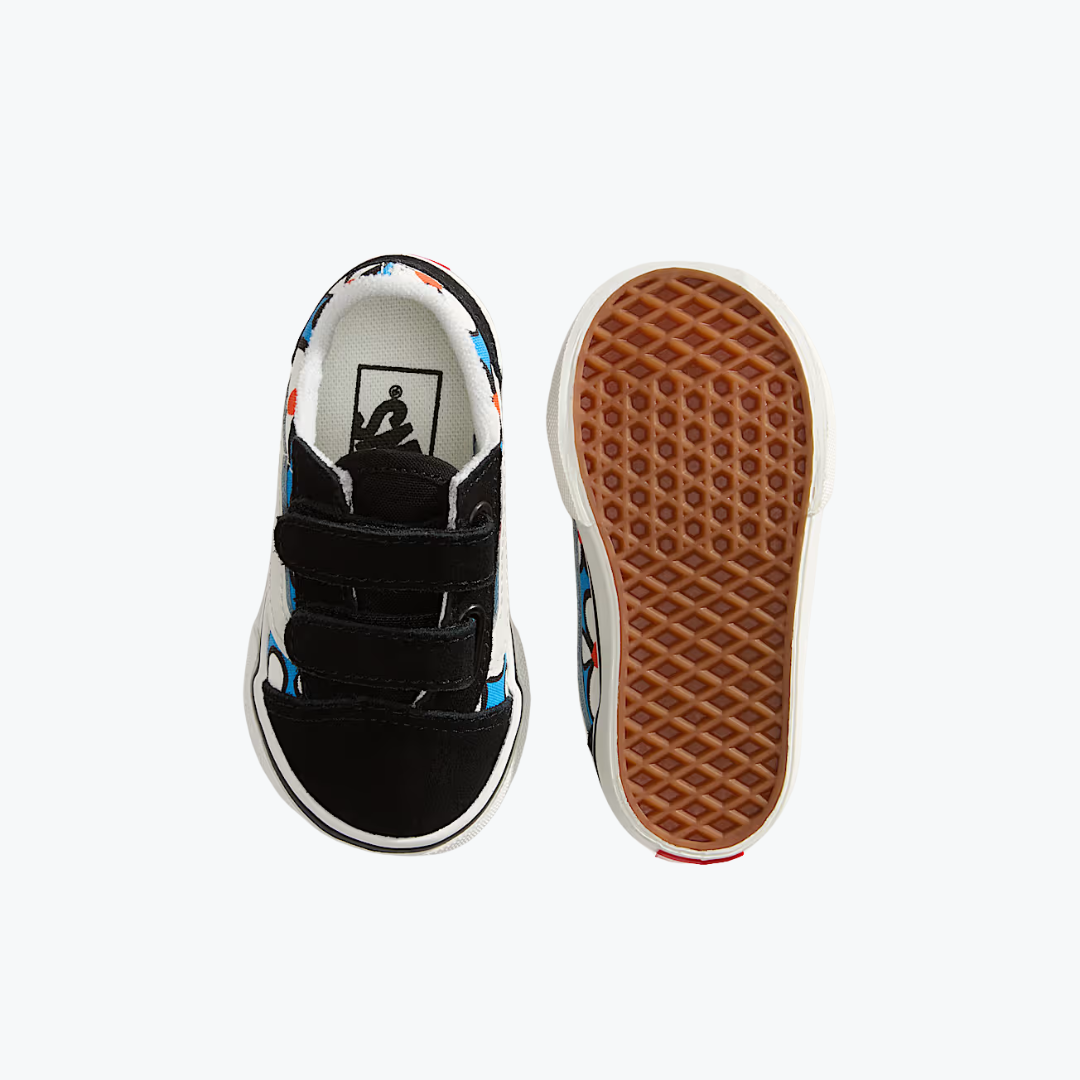 Old Skool fleurs bleues - Vans