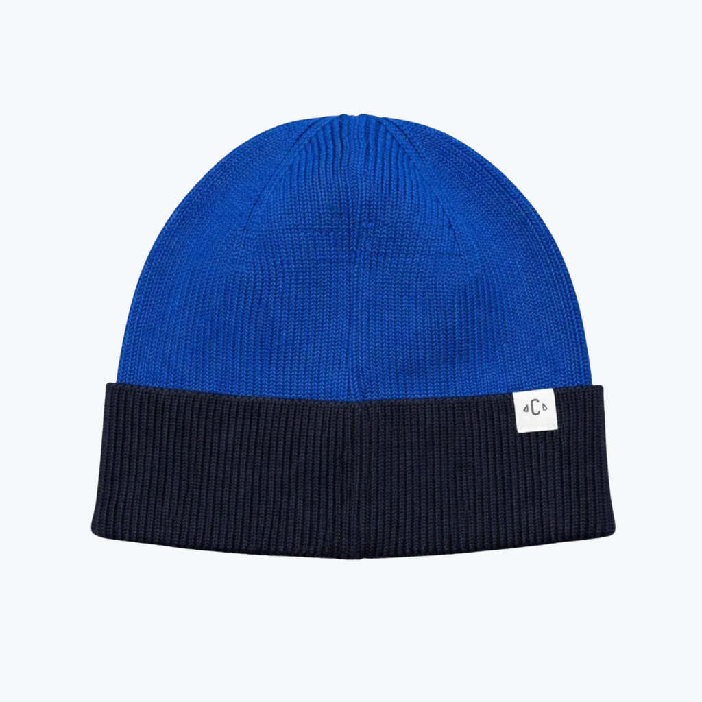 Bonnet Bicolore High Five - Bleu - Chamaye