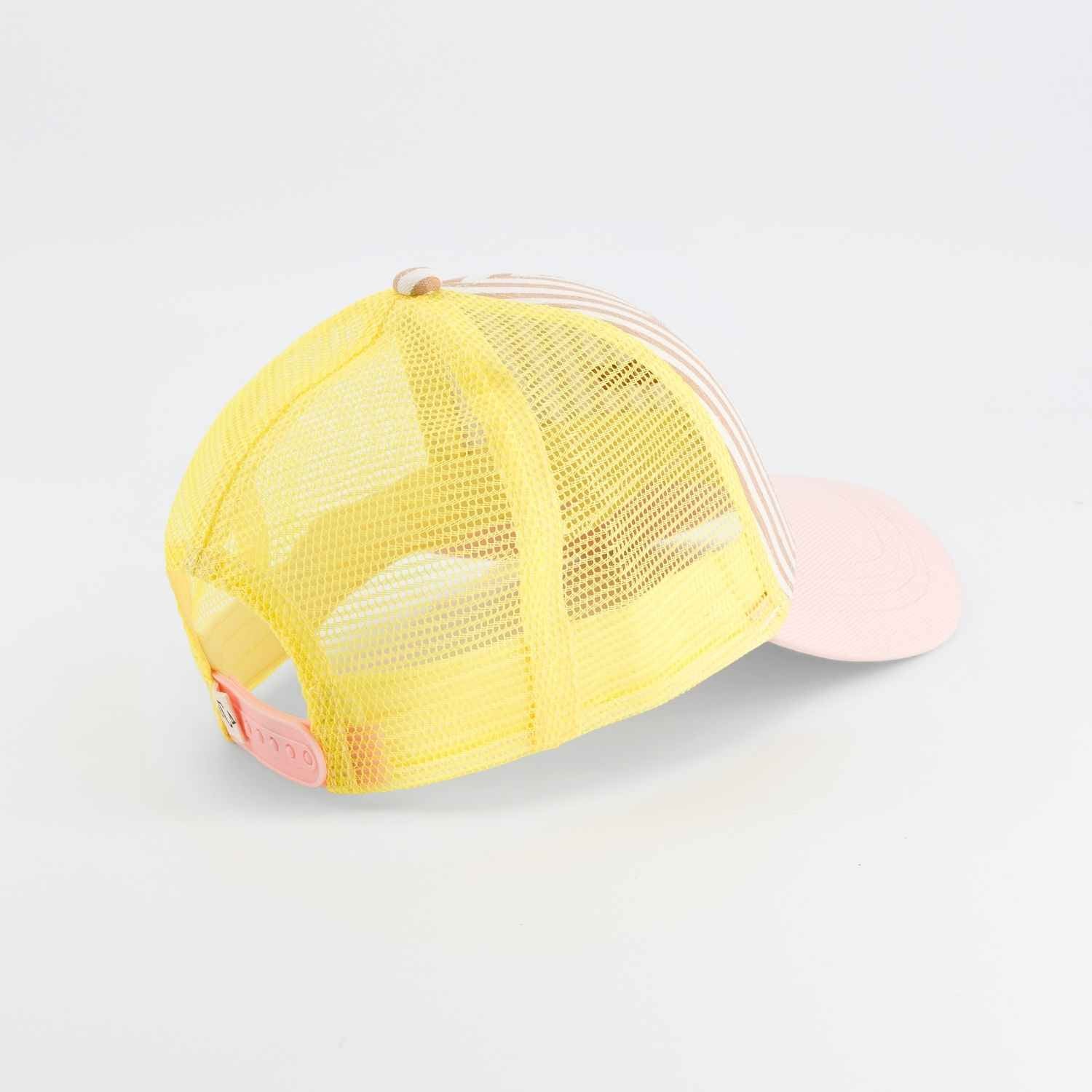 Casquette trucker rayée Sunshine - Chamaye