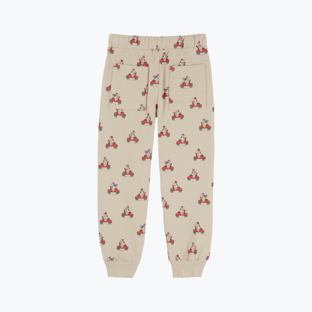 Jogger imprime molleton Grand dog farine - Emile et Ida