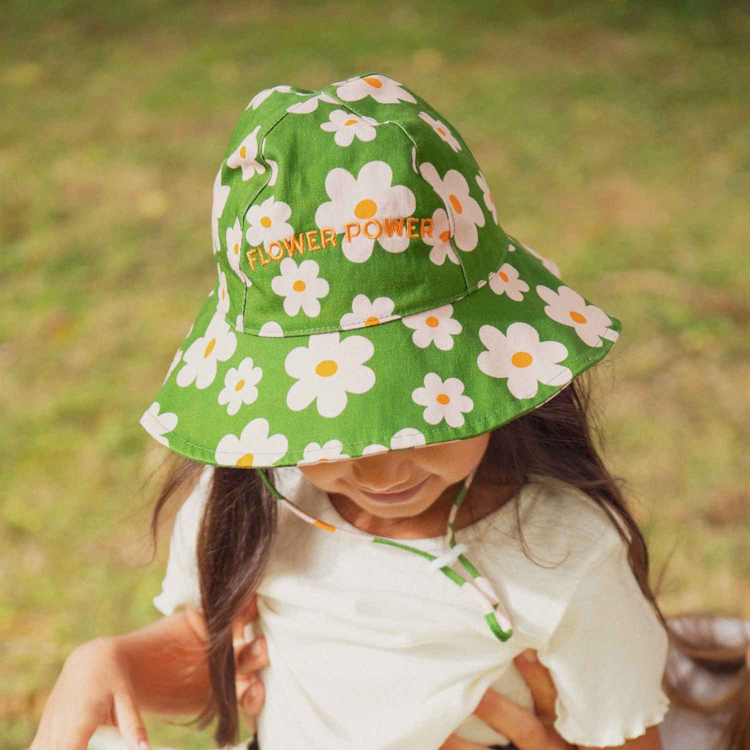 Chapeau large Flower Power - Chamaye