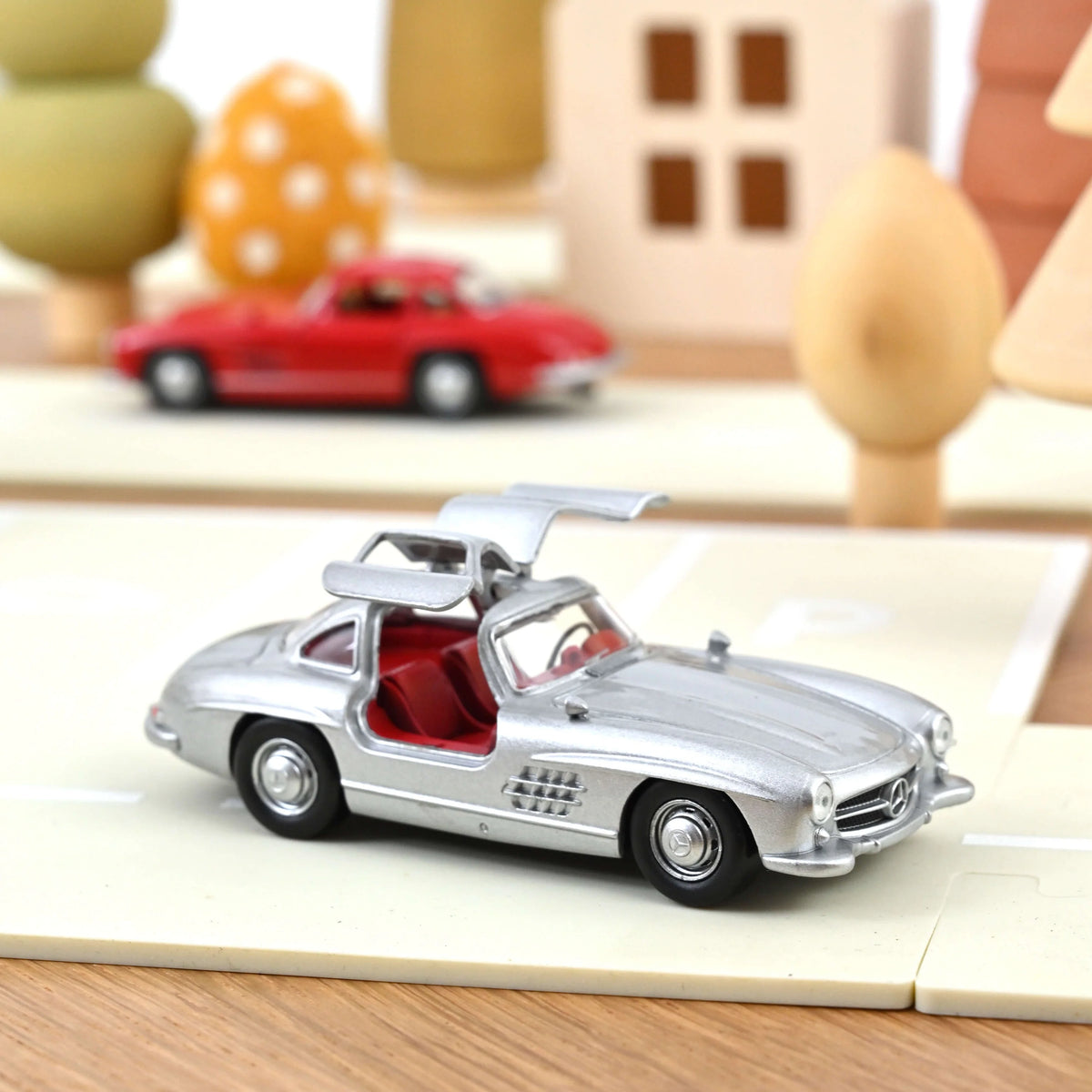 Mercedes Benz 300 SL 1954 Argent Jet-car - Norev