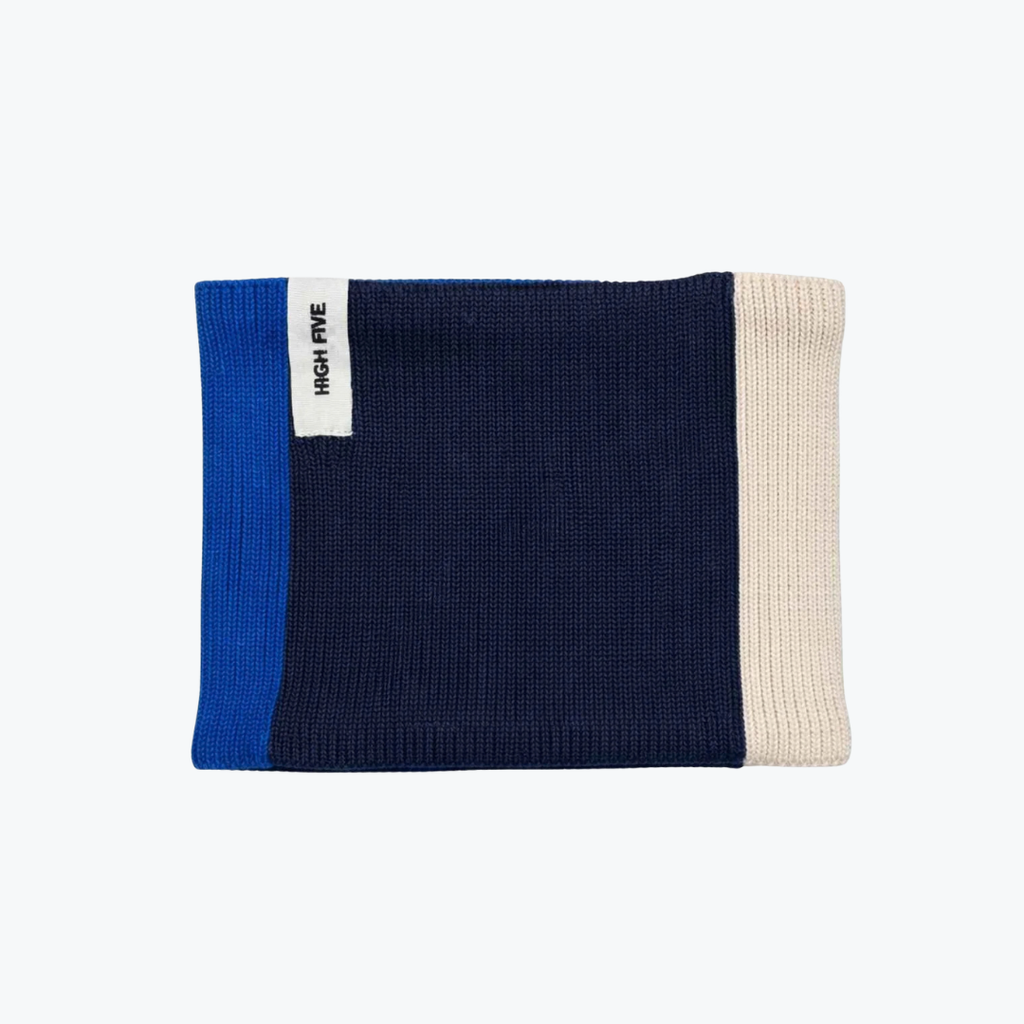 Snood Tricolore - Bleu - Chamaye