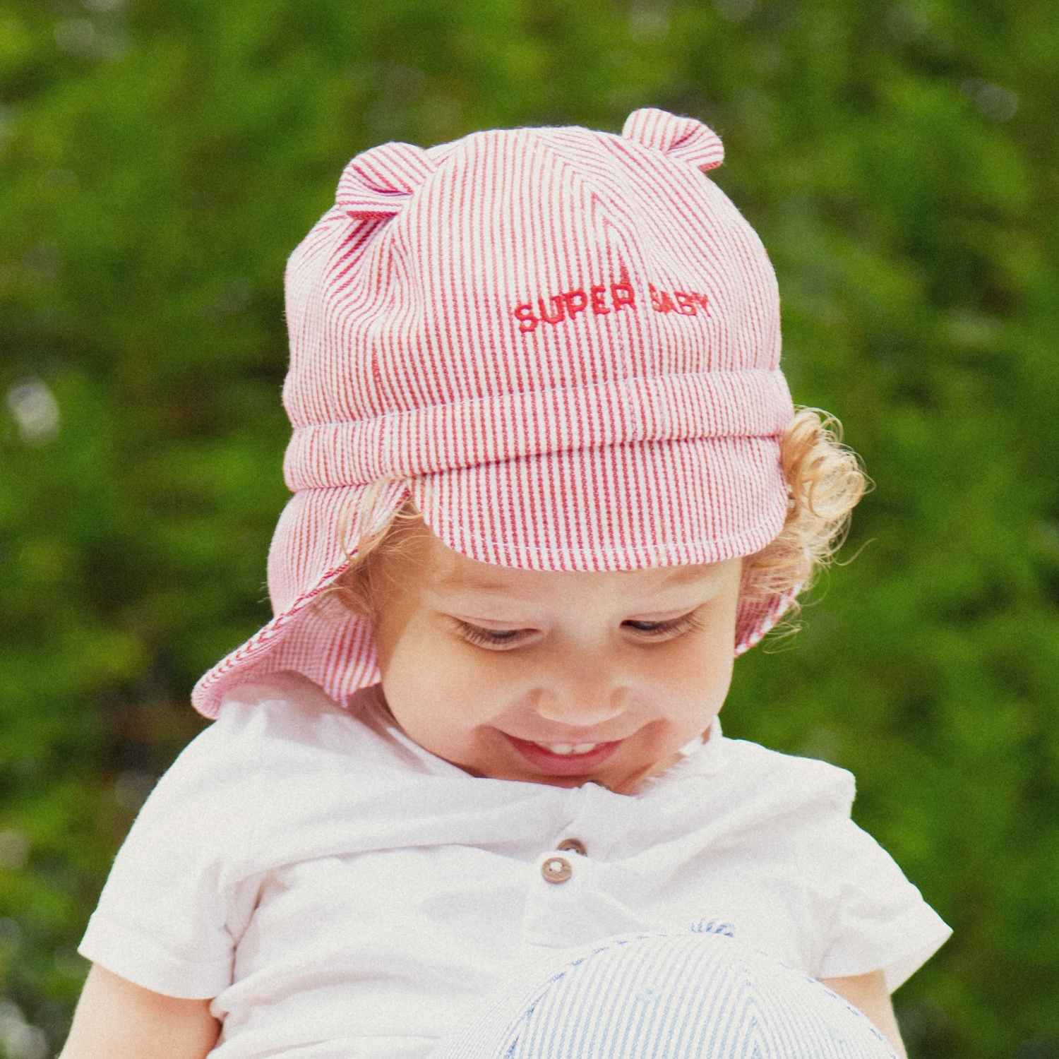 Chapeau Super Baby Rouge - Chamaye