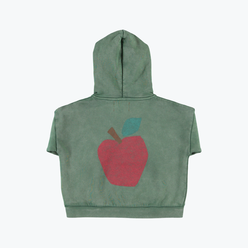 Sweat à capuche pomme - Piupiuchick
