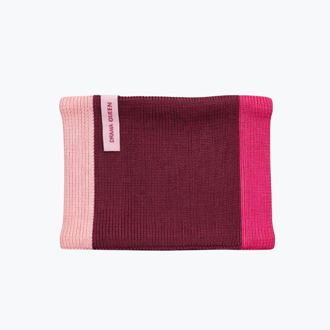 Snood Tricolore - Fuchsia - Chamaye
