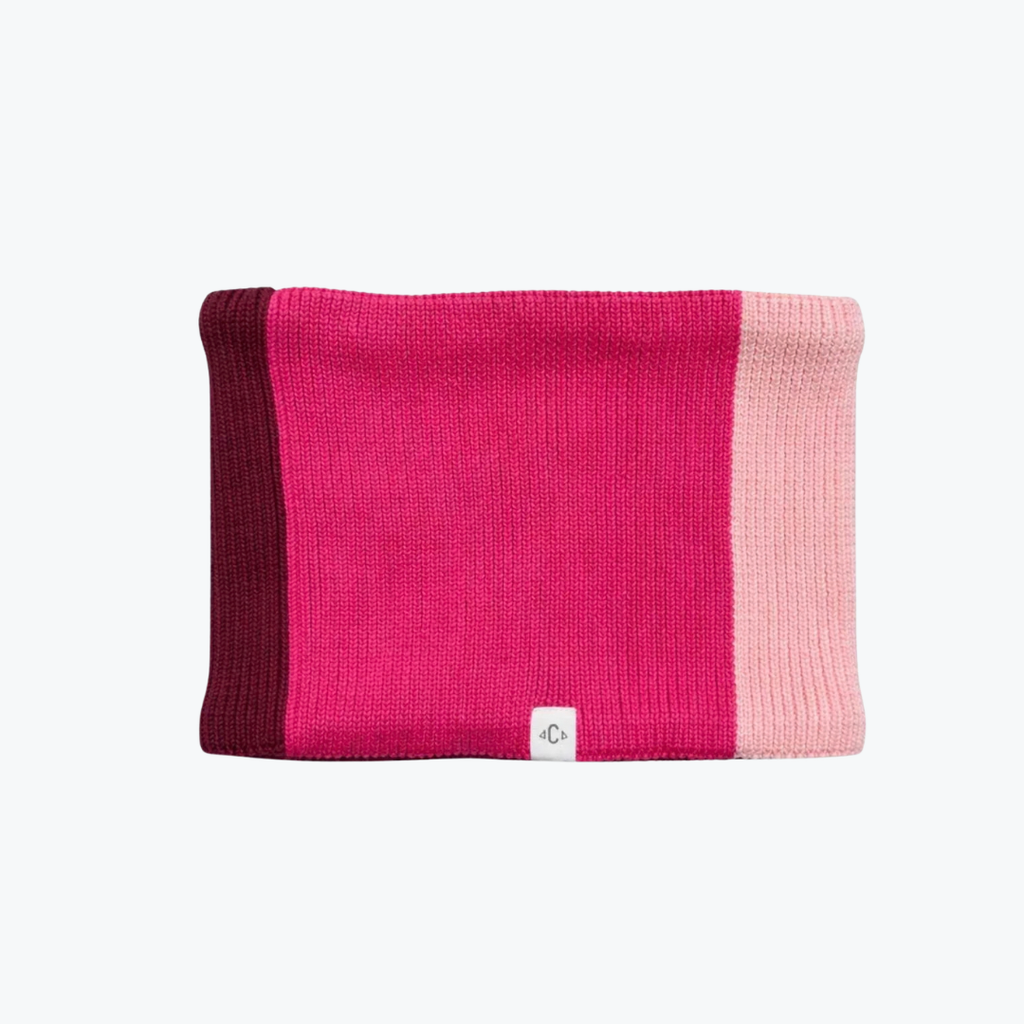 Snood Tricolore - Fuchsia - Chamaye