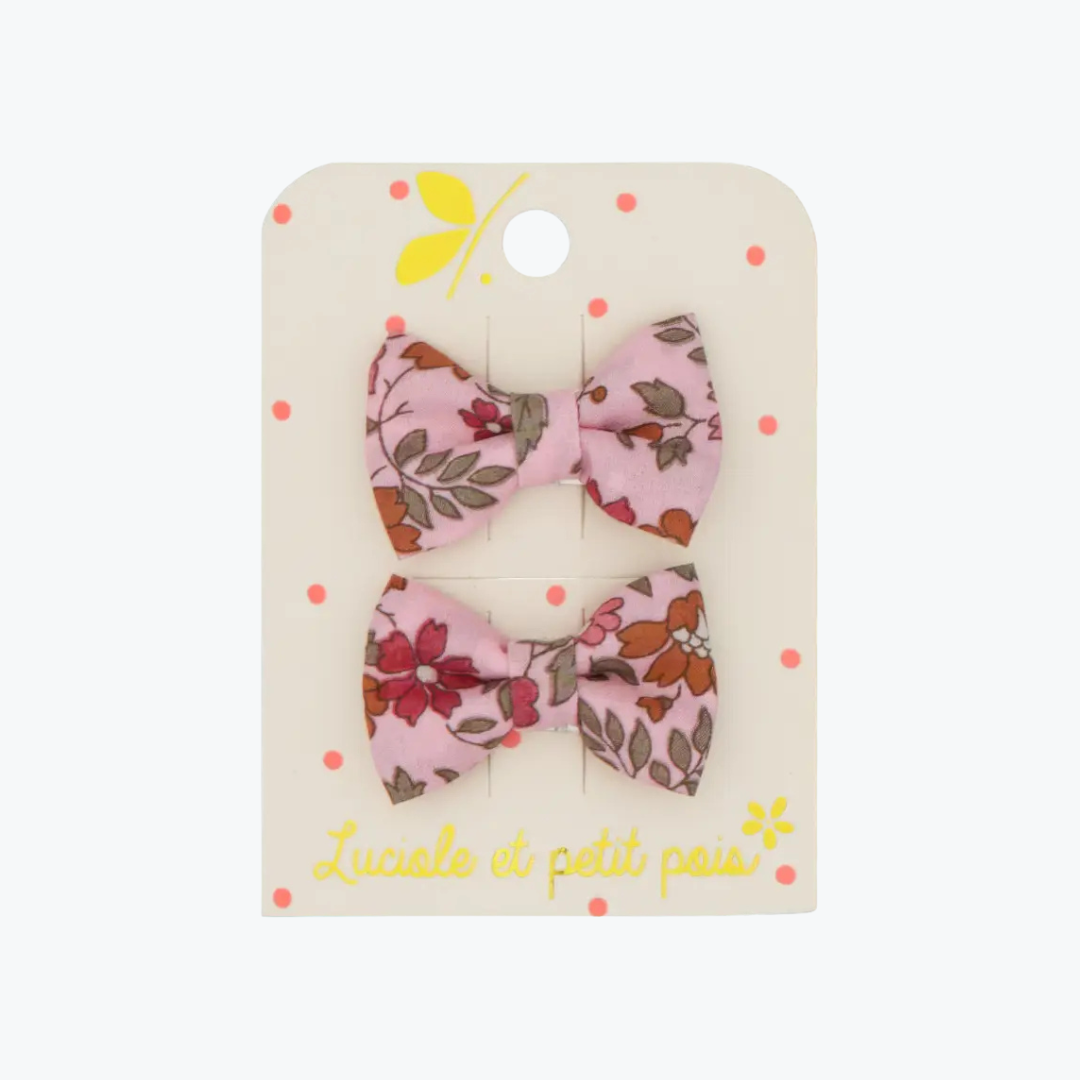 Barrettes Liberty Capel - Luciole et Petit Pois