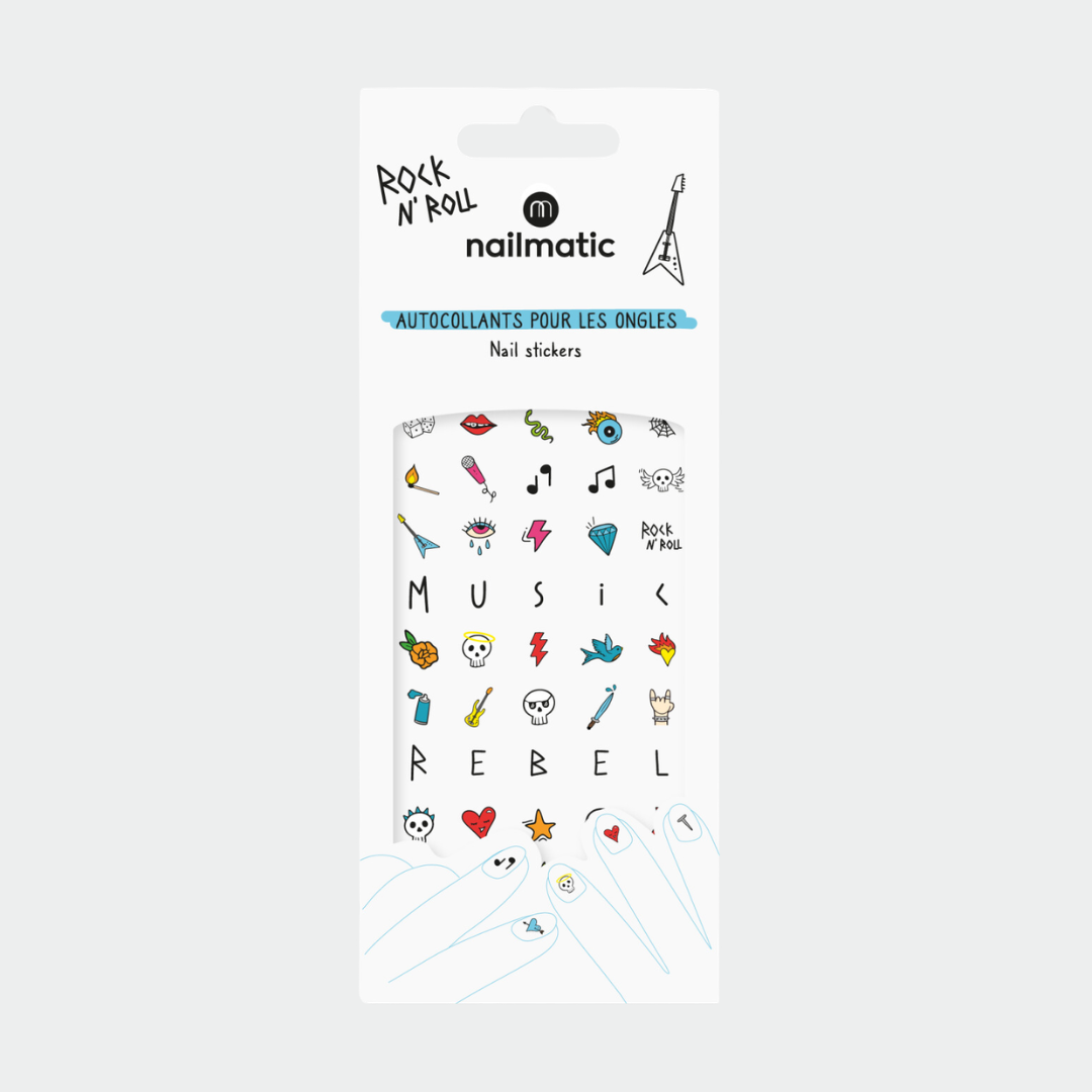 Gommettes ongles Rock - Nailmatic