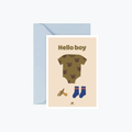 Carte Hello Boy - Ma Petite Vie