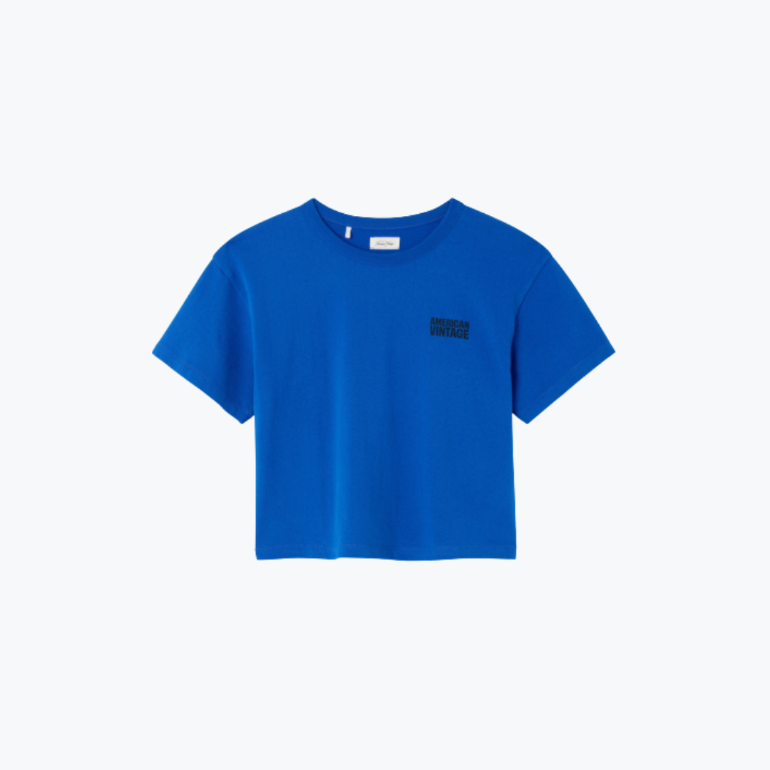 T-shirts Ykobow Indigo - American Vintage