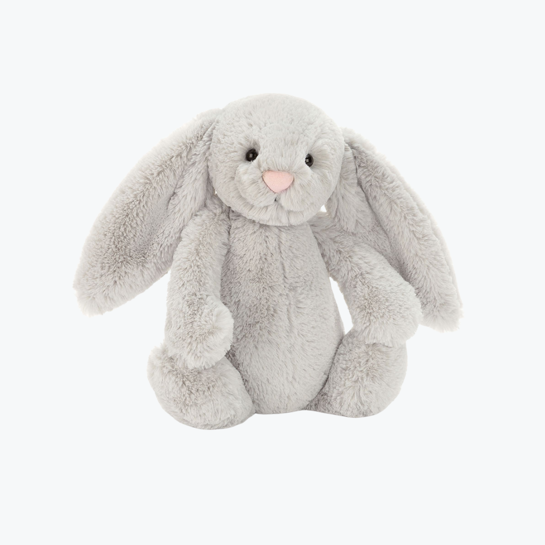 Lapin Bashful gris - Jelly Cat