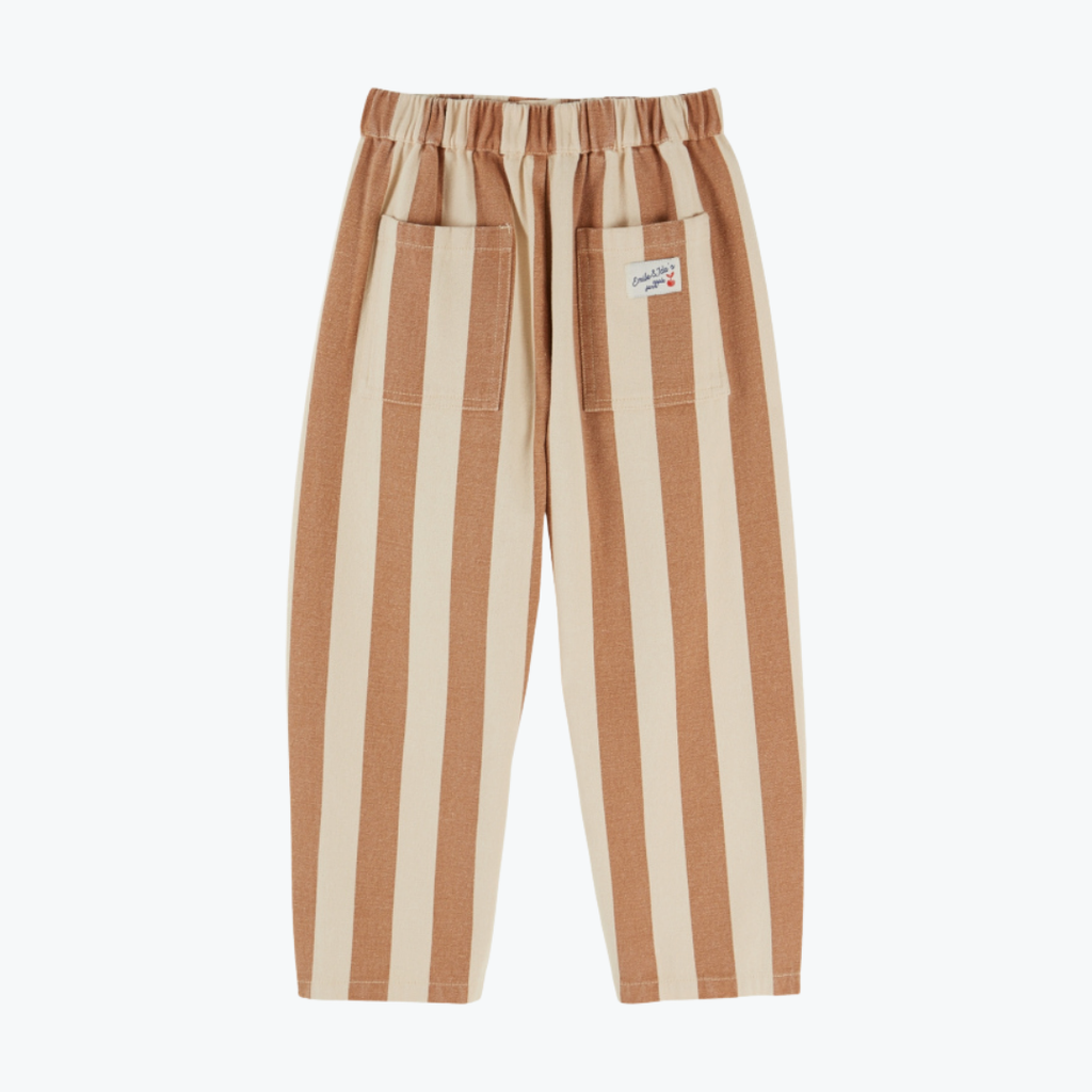 Pantalon Rayure farine - Emile et Ida