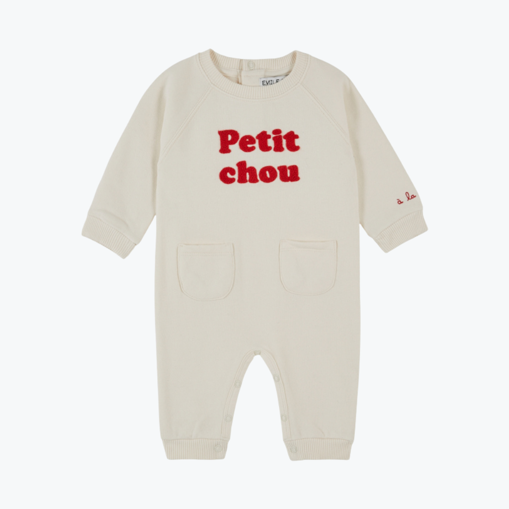 Combinaison Petit chou Ecru - Emile et Ida