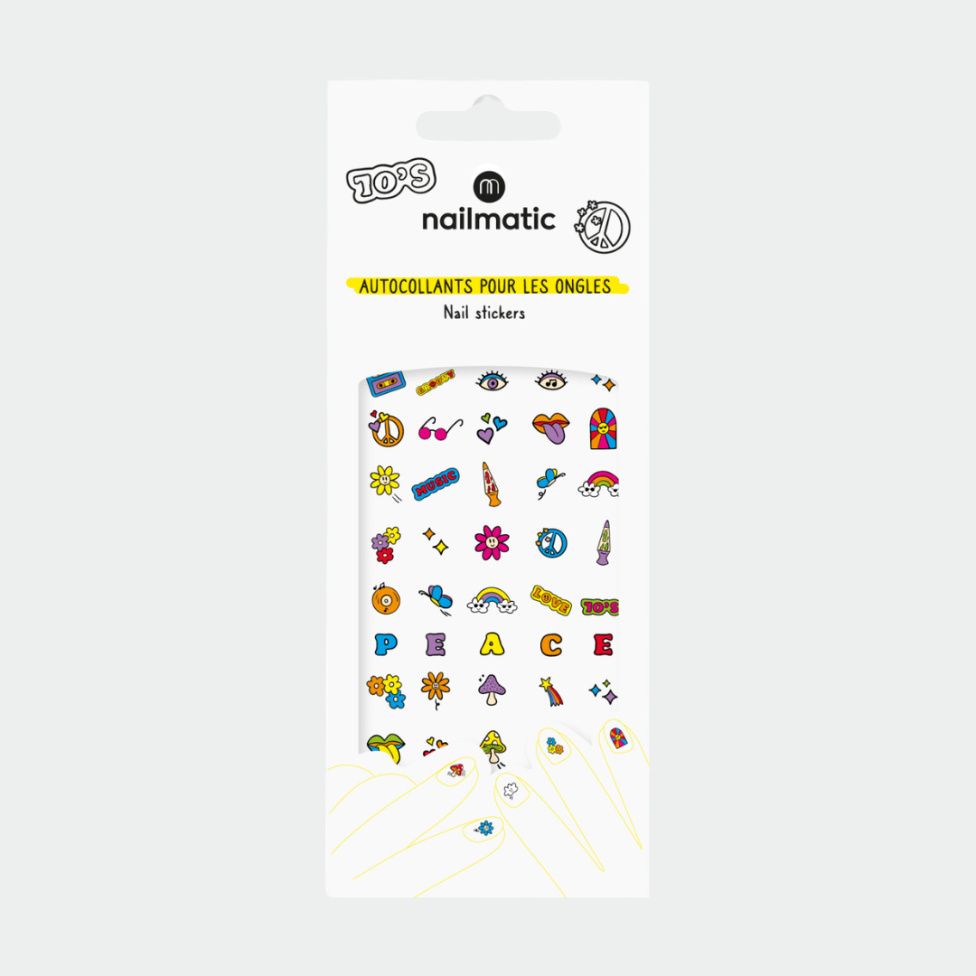 Gommettes ongles Année 70 - Nailmatic