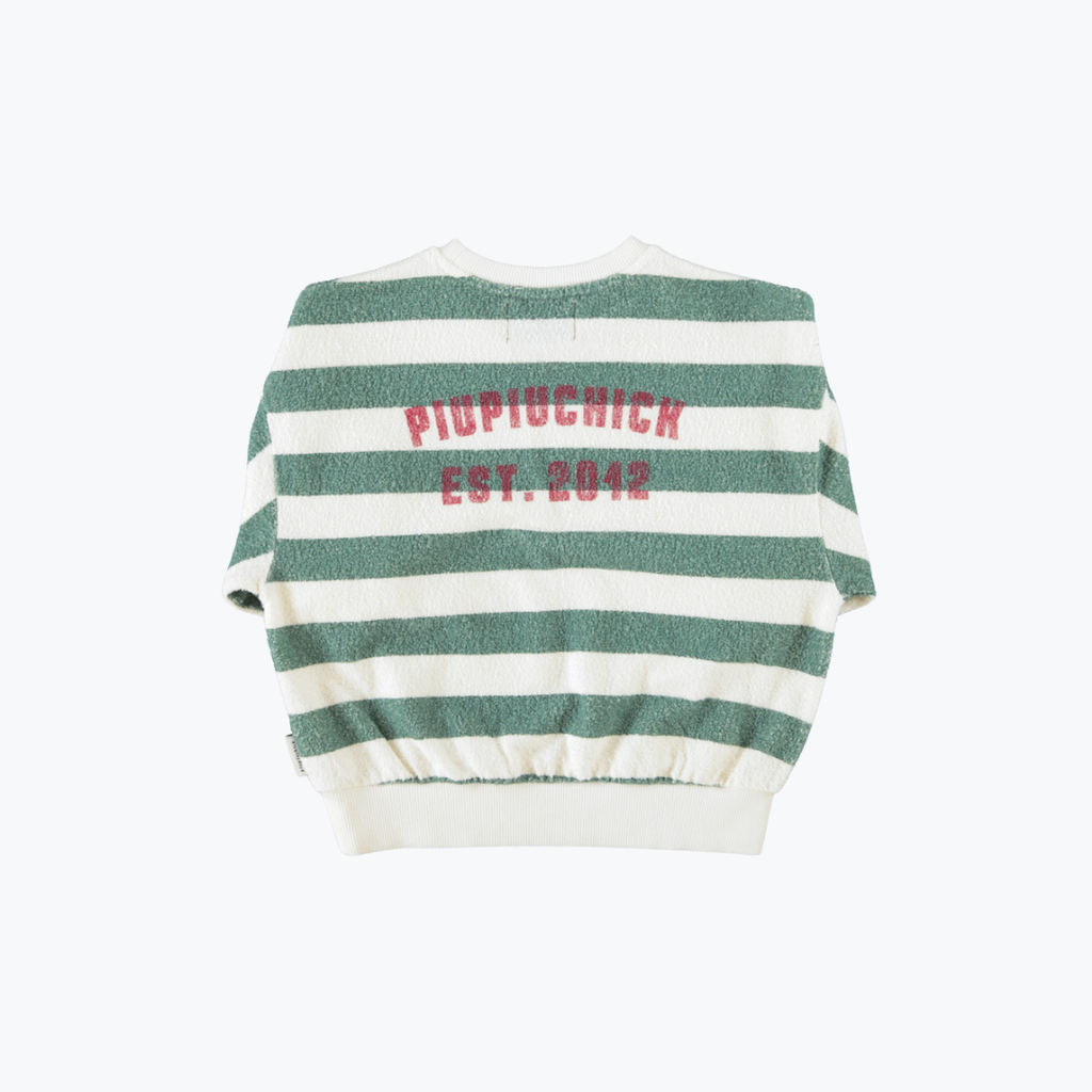 Sweat marinière verte - Piupiuchick