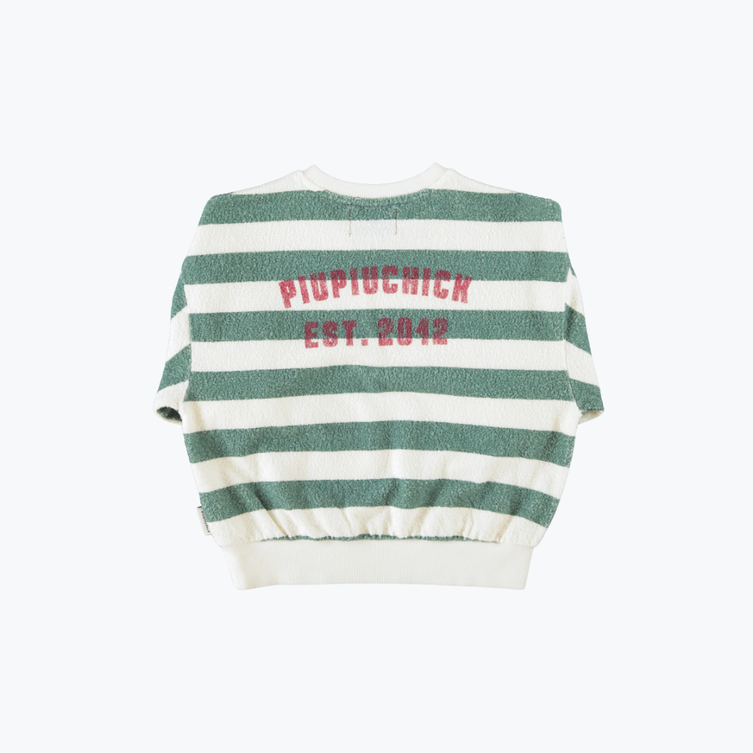 Sweat marinière verte - Piupiuchick