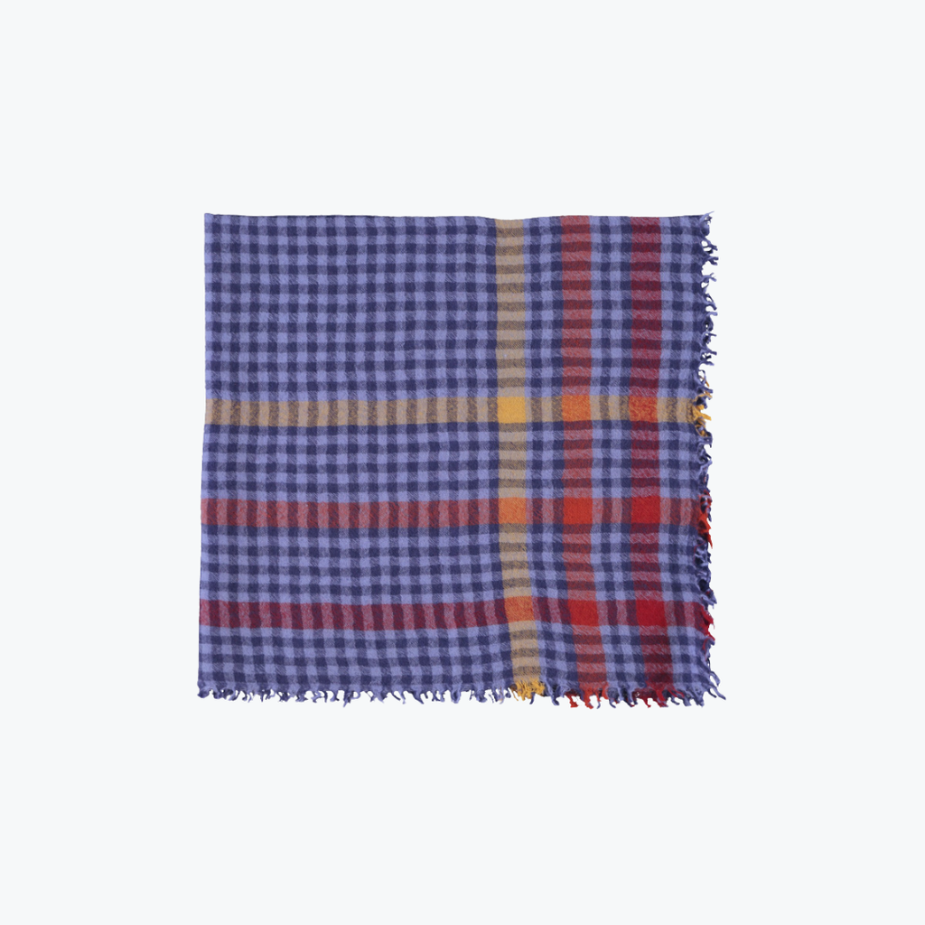 Foulard damier violet - Piupiuchick