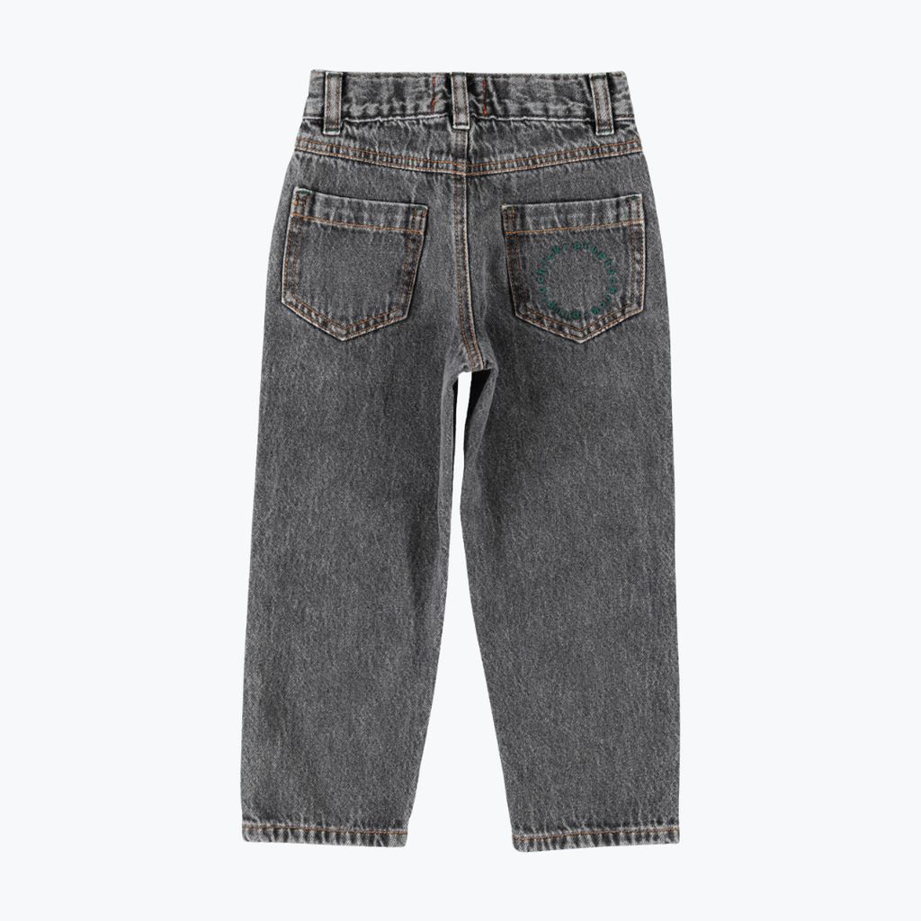 Pantalon denim noir mom - Piupiuchick