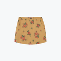 Jupe fleurs biscuit Lille - Cozmo
