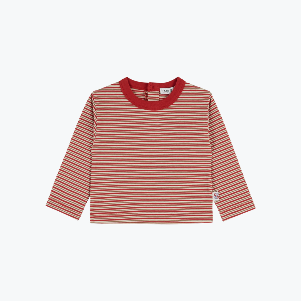 T-shirt Rayures feu - Emile et Ida