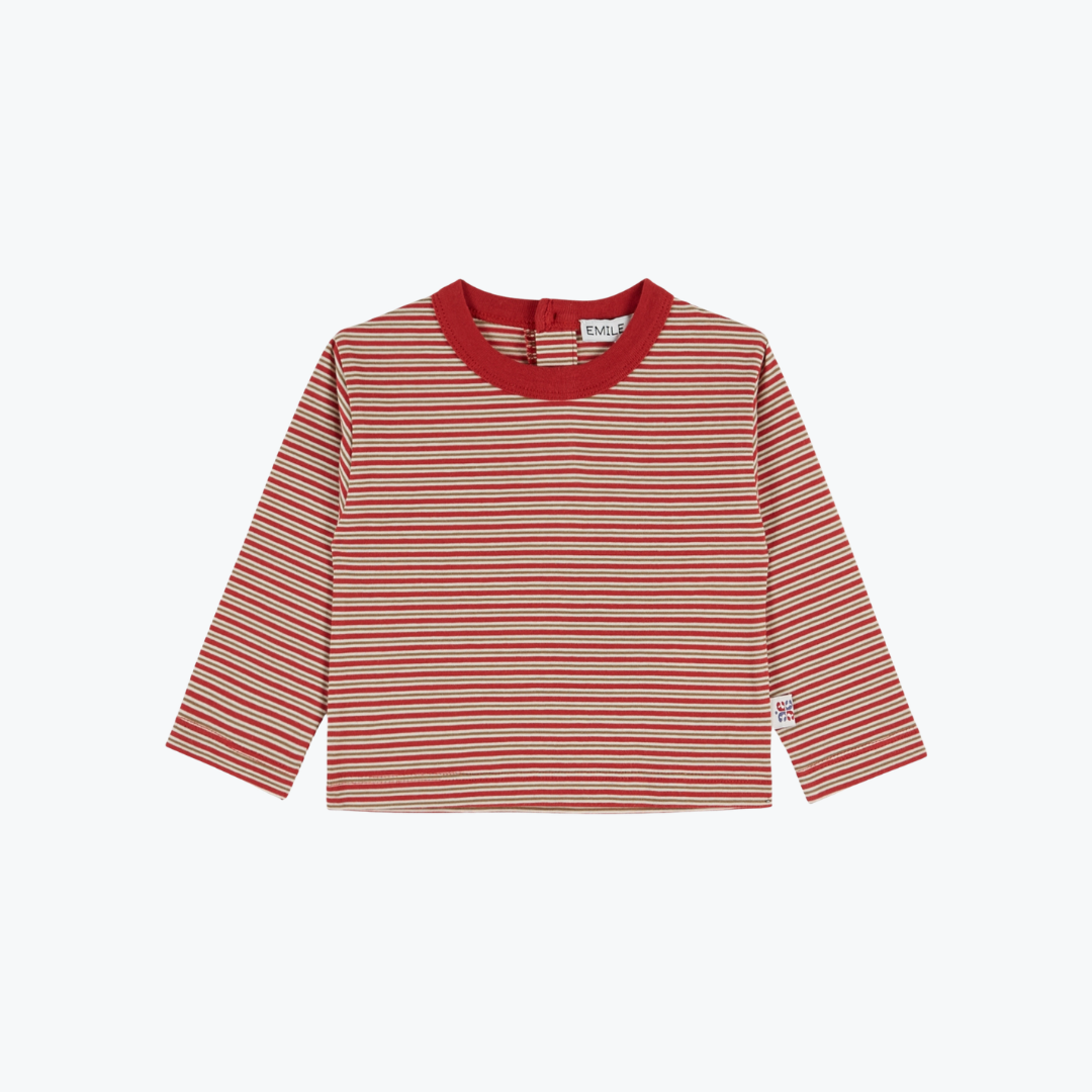 T-shirt Rayures feu - Emile et Ida