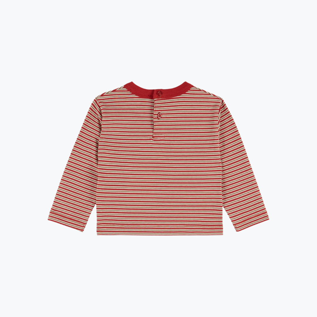 T-shirt Rayures feu - Emile et Ida