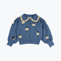 Cardigan Mouton bleu - Emile et Ida