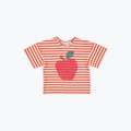 T-shirt marinière pomme - Piupiuchick