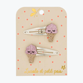 Barrettes glace fraise - Luciole et Petit Pois