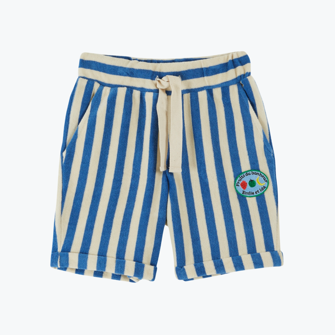 Short éponge rayé mer - Emile et Ida